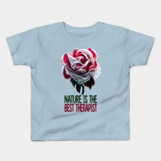 Nature Is The Best Therapist Kids T-Shirt